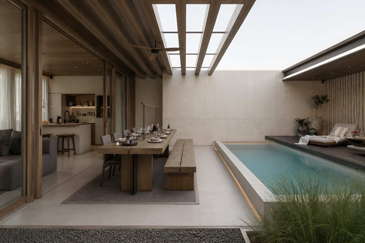 LivingDiningPool