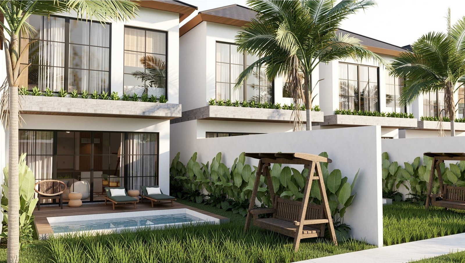 18 Villa. Pool and terrace